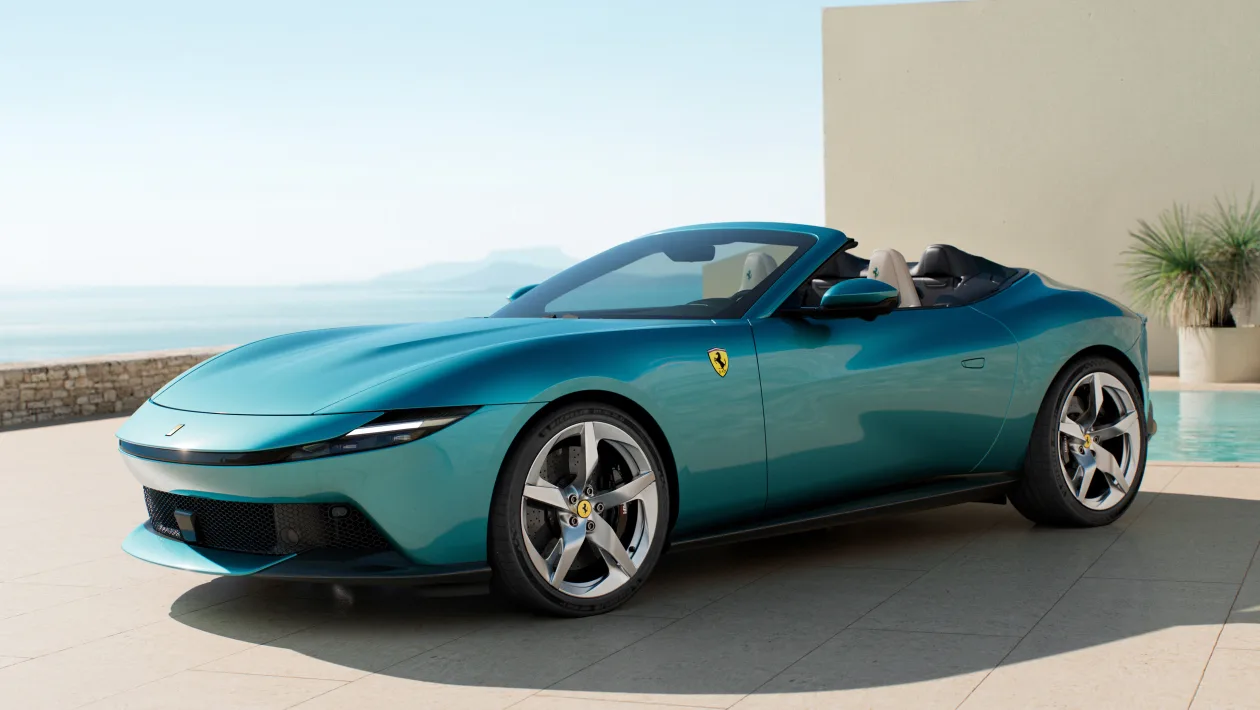 New Ferrari Amalfi Spider: gorgeous sports car gets the convertible treatment New Ferrari Amalfi Spider: gorgeous sports car gets the convertible treatment