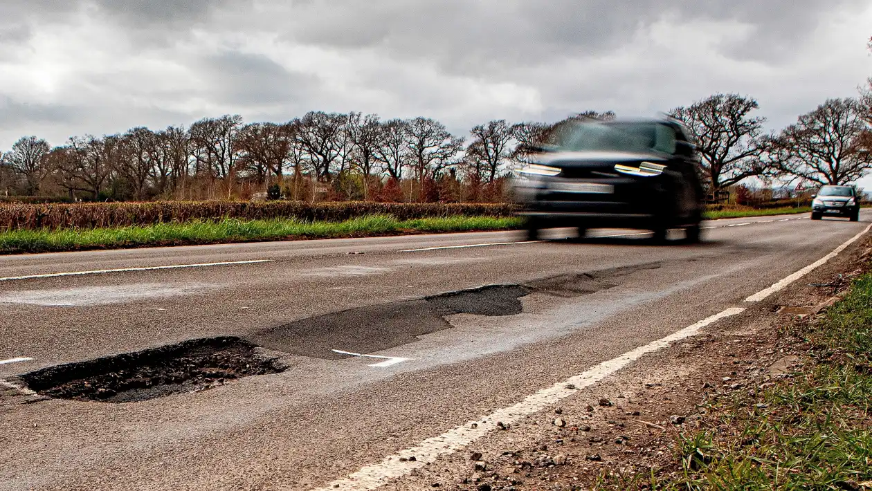 Pothole breakdowns triple as rainy start to 2026 makes UK’s bad roads worse