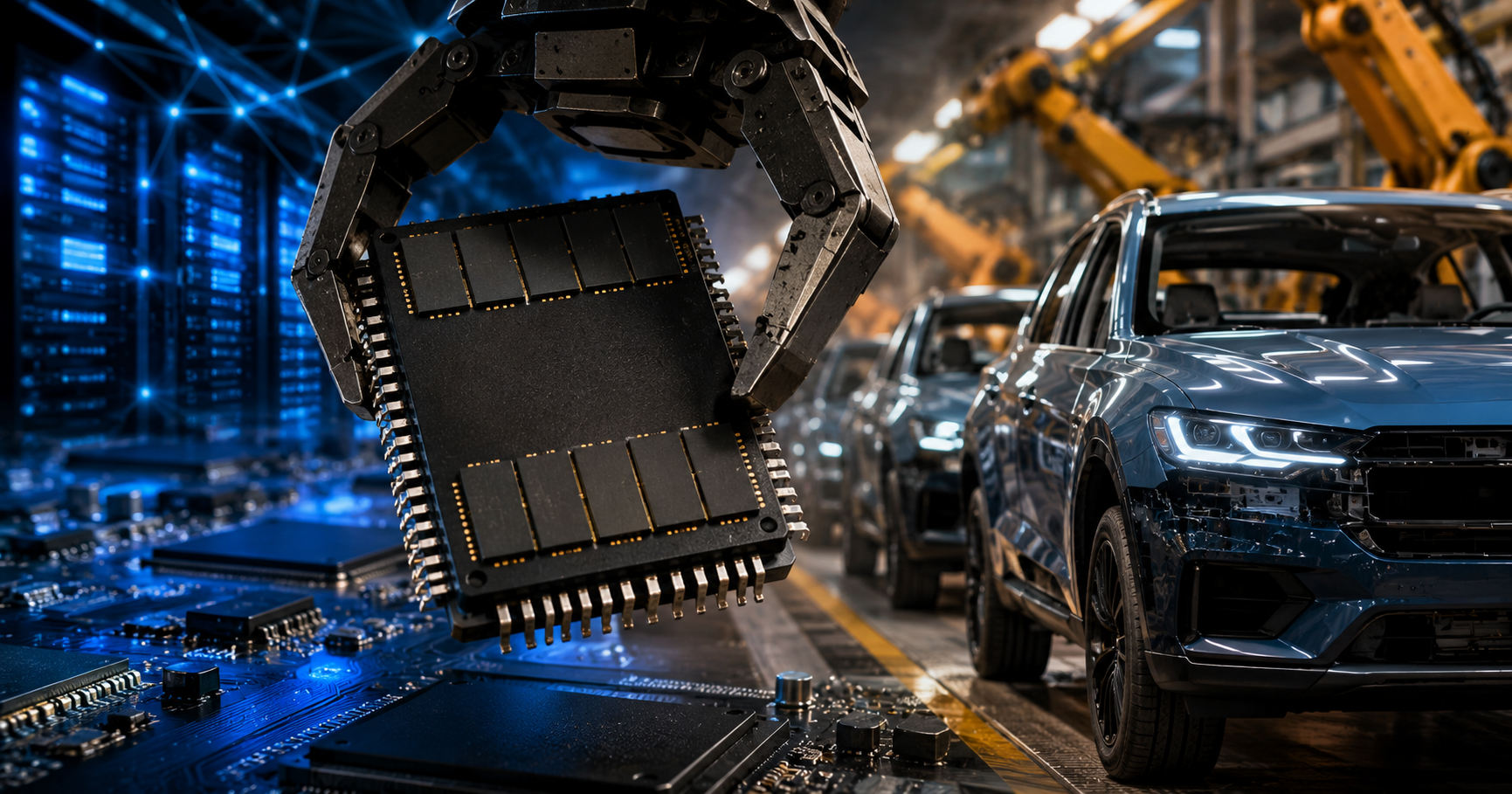 AI Chip Demand Drives New Pressure on Automotive Memory Supply