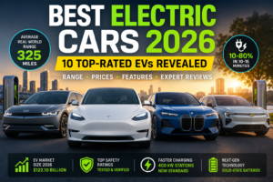 Best Electric Cars 2026: 10 Top-Rated EVs Revealed