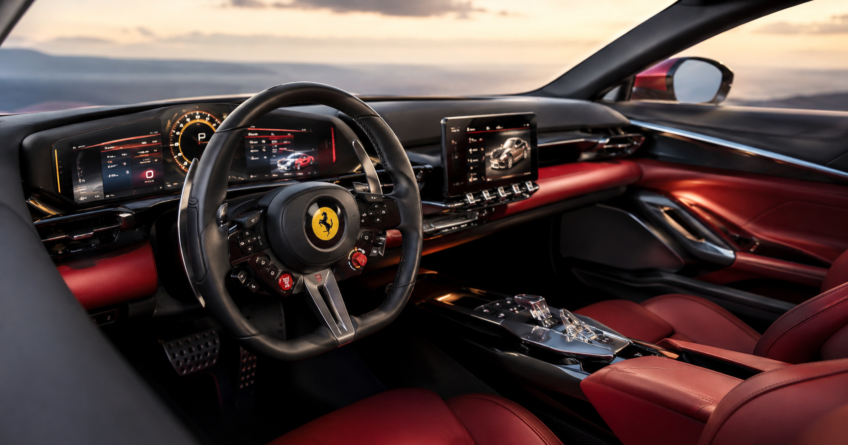 Ferrari Luce Interior