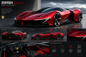Ferrari Luce Redesign Concepts