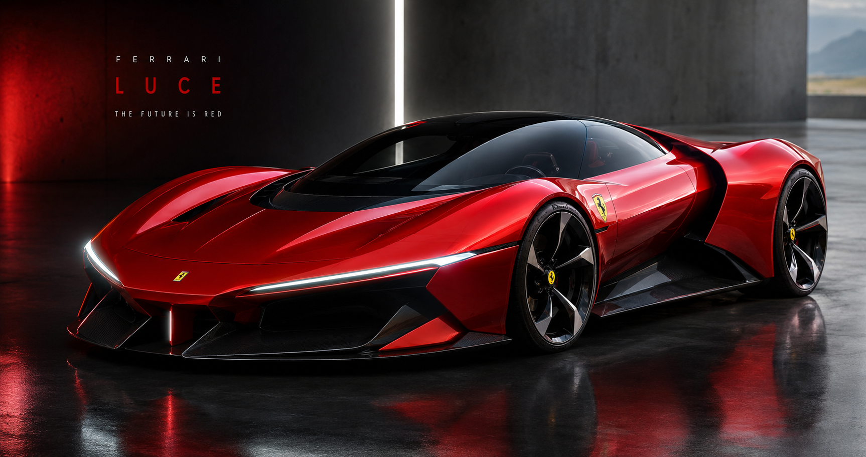 Explore Ferrari Luce redesign concepts, fan-made renders, and futuristic design interpretations of Ferrari’s first electric supercar. See how designers reimagine Ferrari’s EV future. 