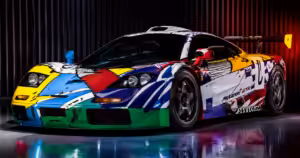 1996 McLaren F1 GTR ‘Pop Art F1’ Heads to Auction With $35M Estimate