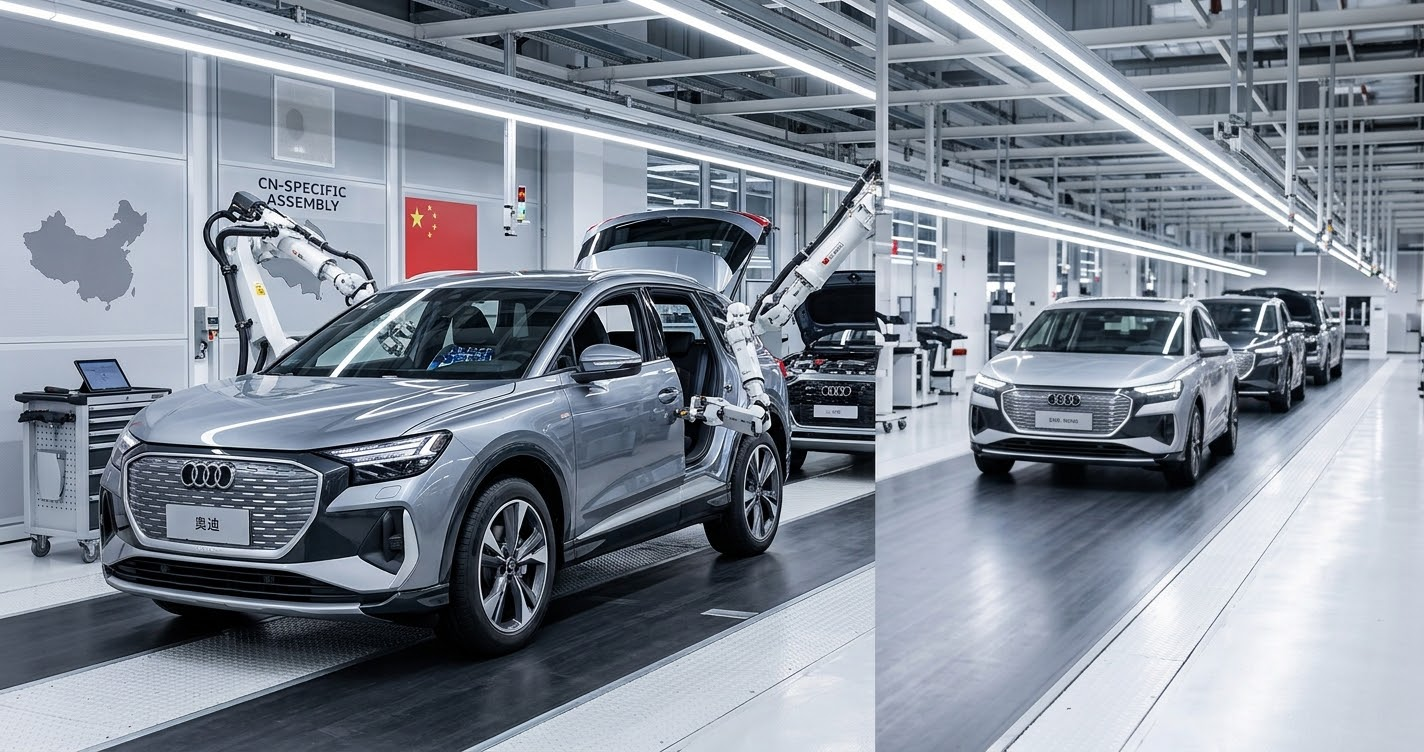 Audi Declares the Global Car Era Dead to Speed Up Production