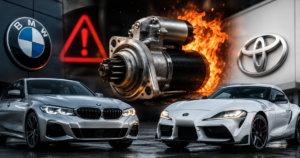 BMW and Toyota Recall 318,495 Vehicles Over Starter Fire Risk