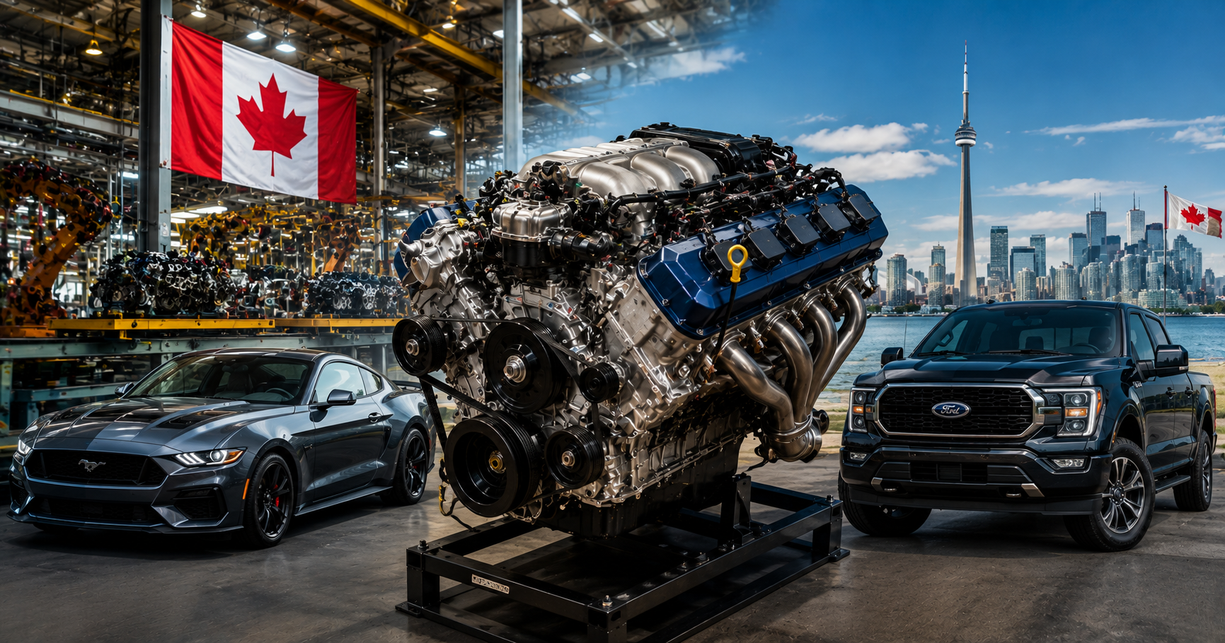 Ford Expands Canadian V8 Production Under New Labor Agreement