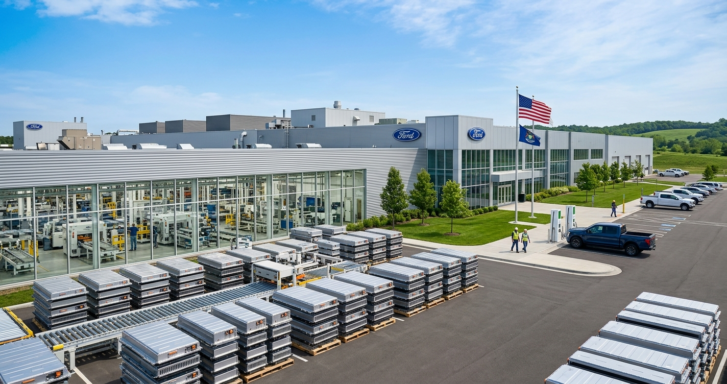 Ford Michigan Battery Plant Begins Production With CATL Technology