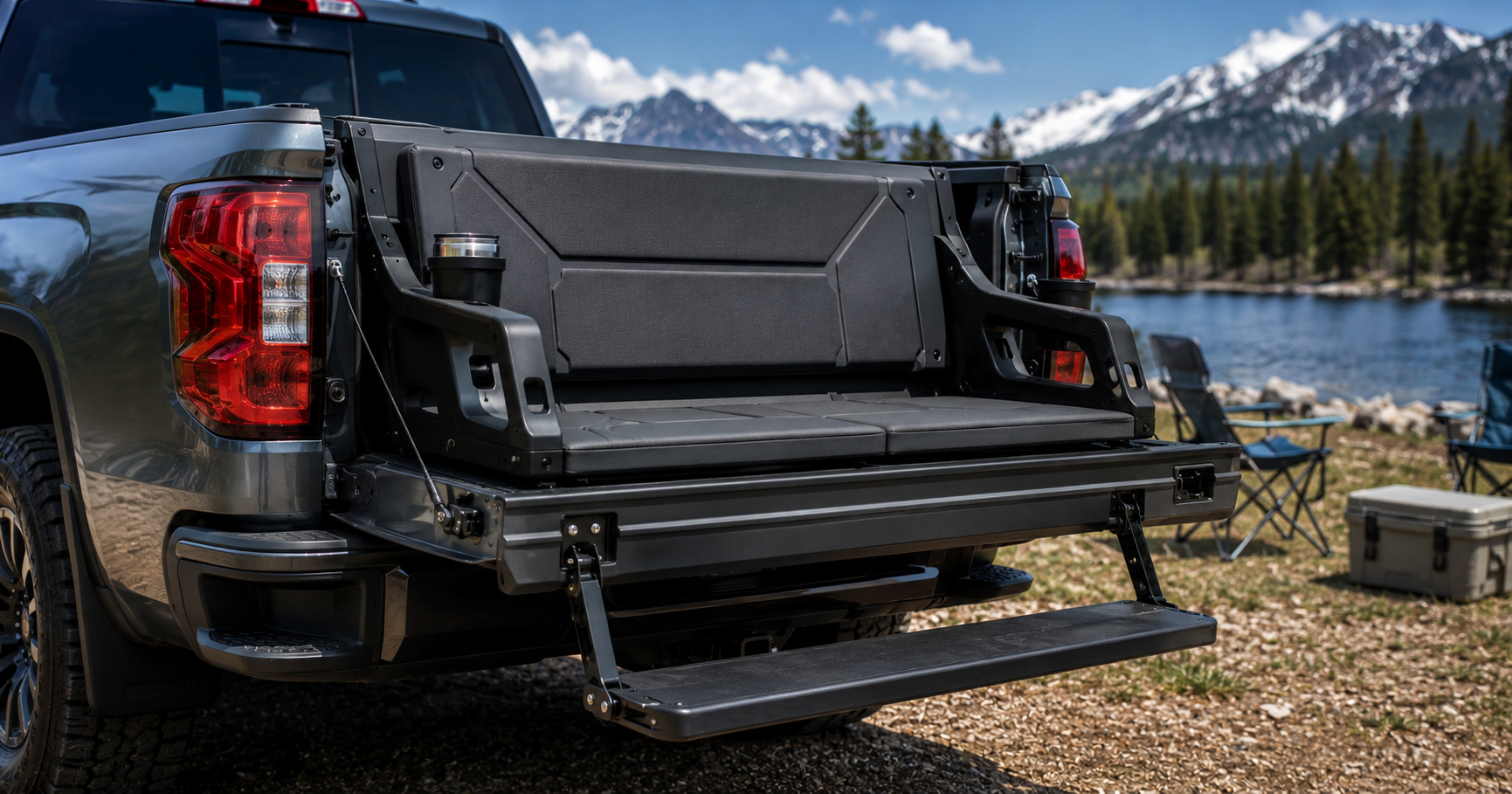 GM Patent Reveals Tailgate Seat Design for Future Pickup Trucks GM Patent Reveals Tailgate Seat Design for Future Pickup Trucks