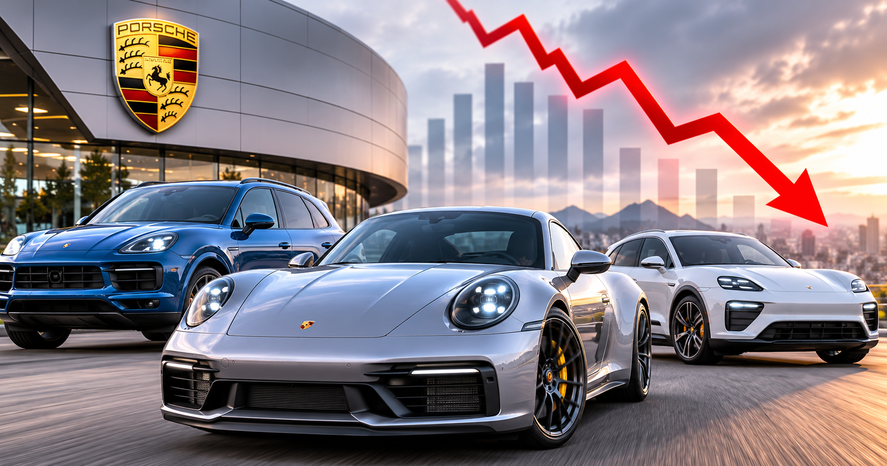 Porsche first-half deliveries