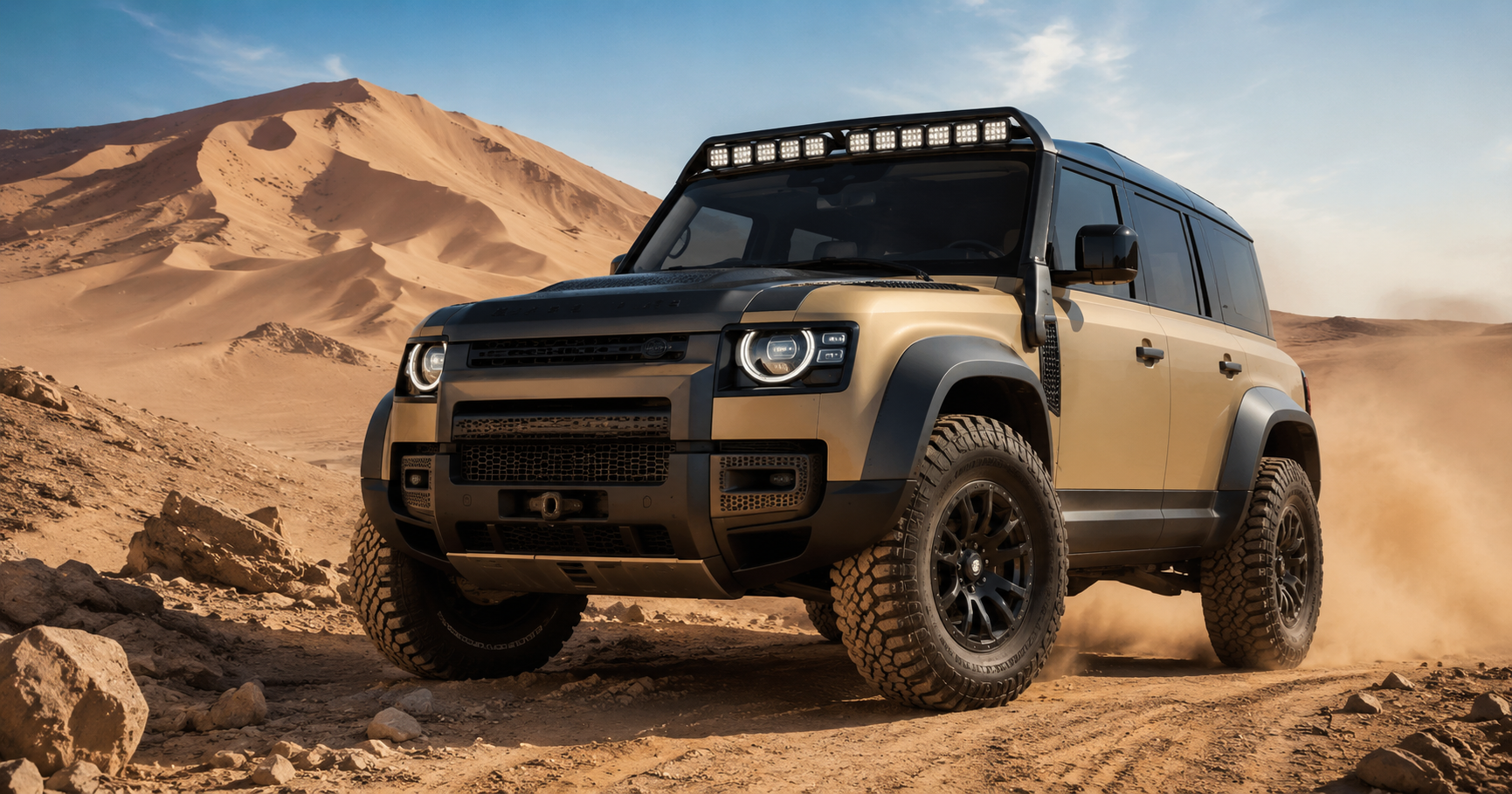 Defender Dakar Production Model Revealed Ahead of 2027