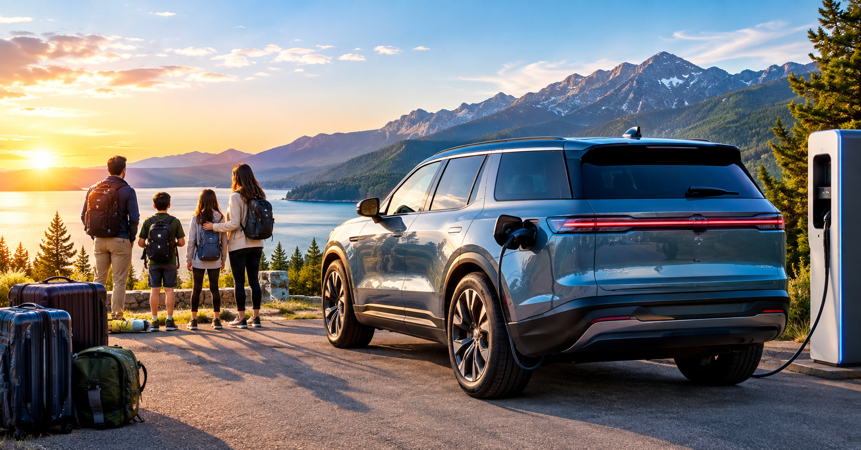 3 Row Electric SUV for Family