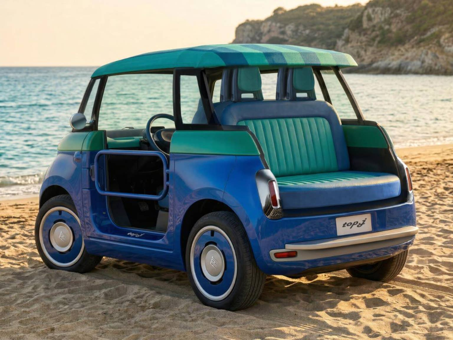 Fiat Topolino Gets Two Bold One-Off Design Studies