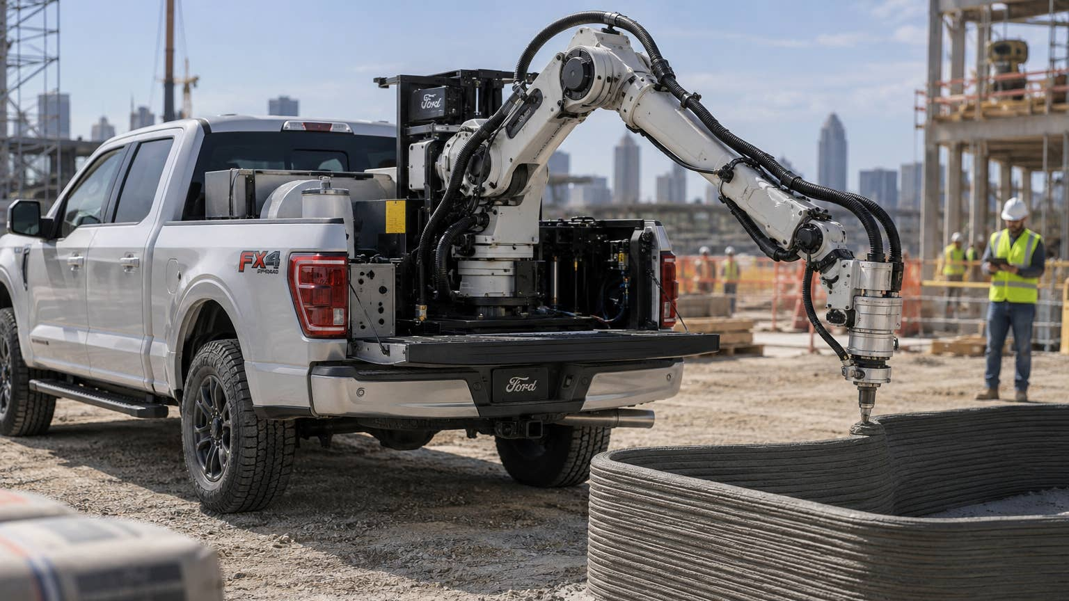 Ford’s 3D-Printing Truck Patent Could Change Job Sites