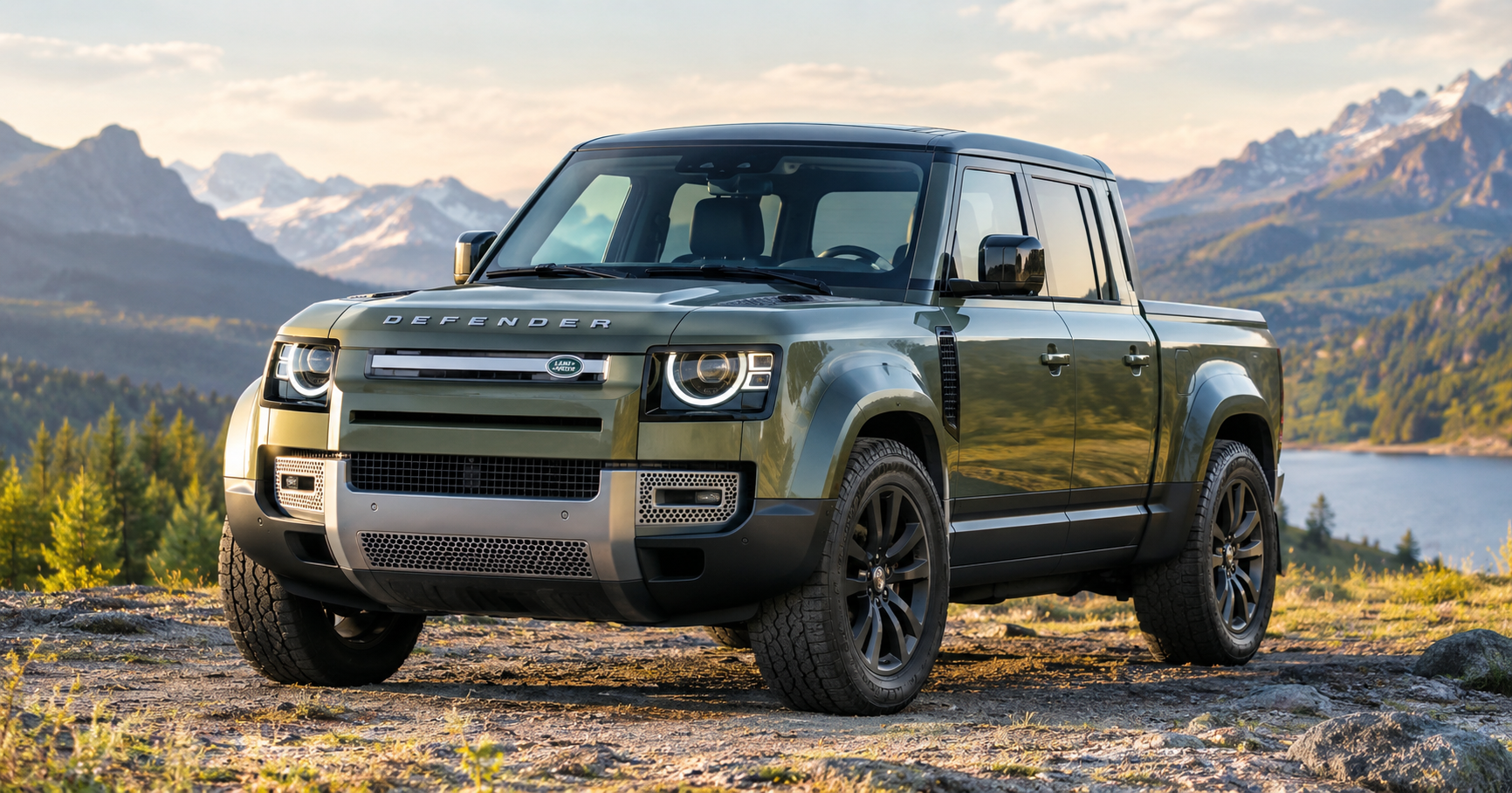 JLR and Stellantis Could Build a Defender Pickup in the US