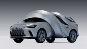 Lexus Art Cars Turn RZ and RX SUVs Into Wild Sculptures