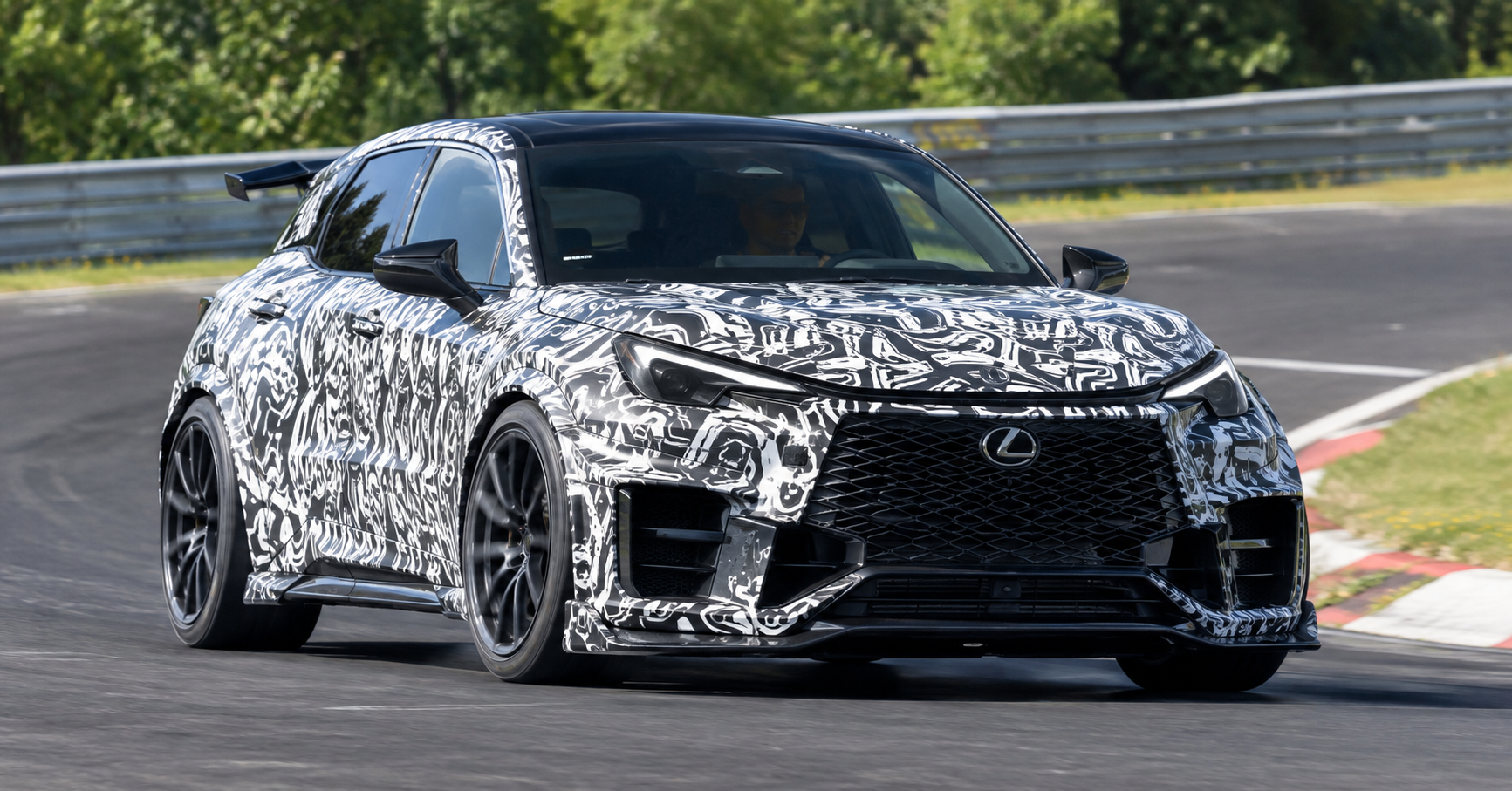 Lexus LBX Morizo RR Spotted Testing at Nürburgring