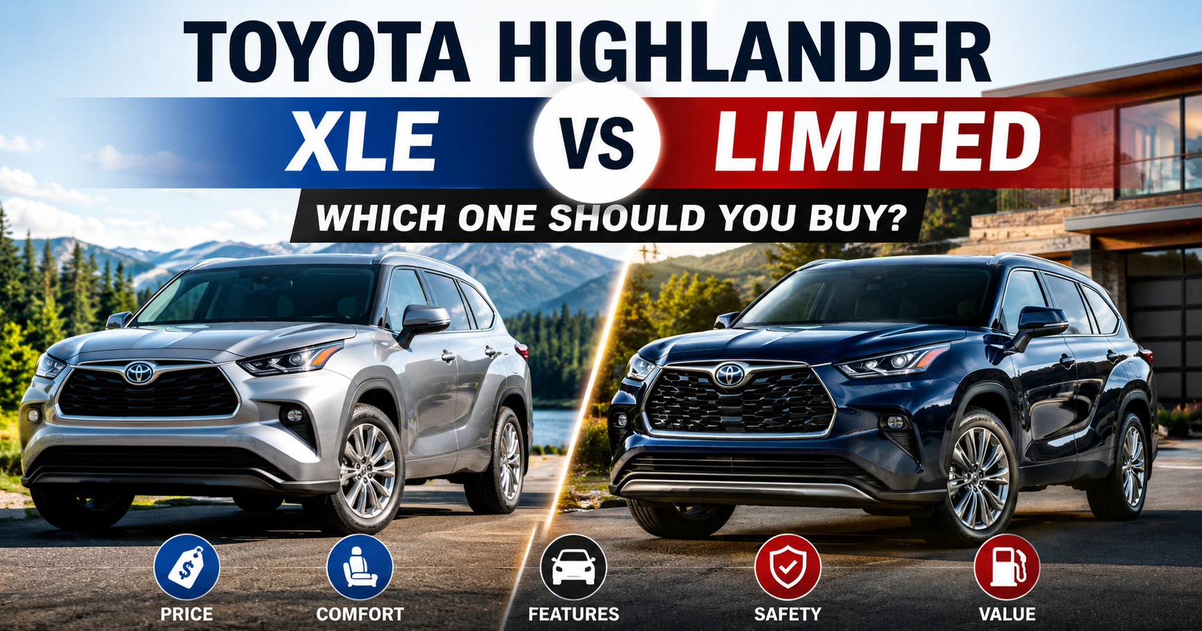 Toyota Highlander XLE vs Limited: Which One Should You Buy?