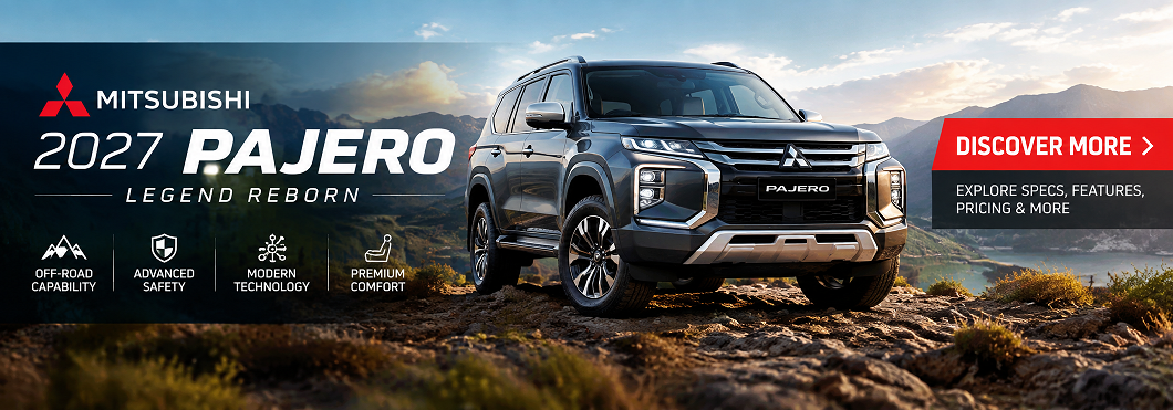 2027 Mitsubishi Pajero - Explore Specs, Features, Pricing and More