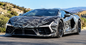 2028 Lamborghini Revuelto Facelift Spotted Testing