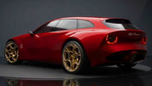 Alfa Romeo Cuorerosso Concept Reimagined as a Shooting Brake