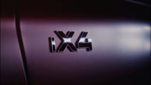 BMW iX4 Teased With a Bold New Fastback Design