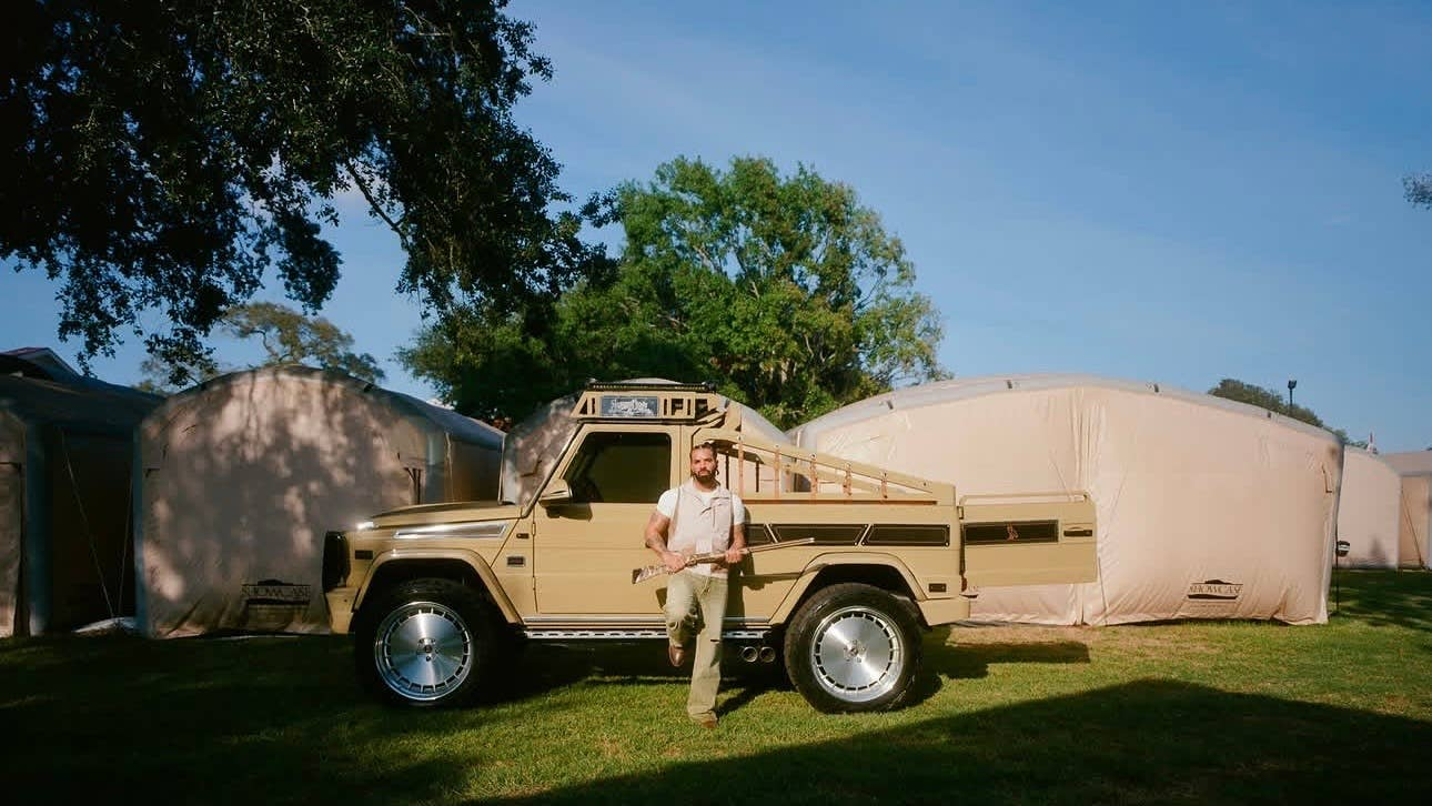 Drake’s Custom Mercedes-Benz G500 Turns Into a Safari Truck