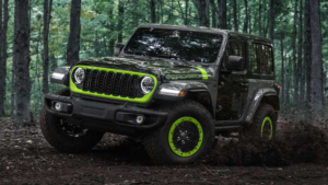Jeep Wrangler Switchback Brings a Bold Black, Gray and Green Look